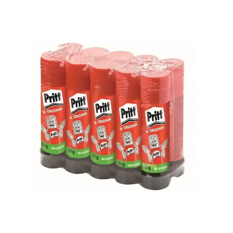 Cola Bastão 10g Pritt Henkel - Pacote com 10 Unidades